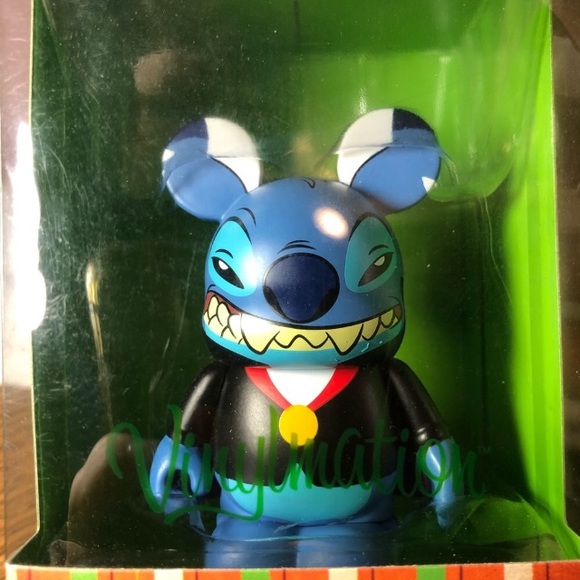 Disney Vinylmation vampire Stitch Halloween 2013 sealed in box - Picture 6 of 8